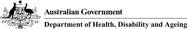 Australian Government Department of Health, Disability and Ageing